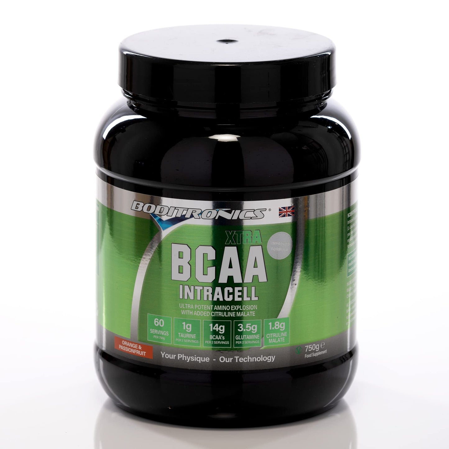 Boditronics BCAA Intracell Xtra Intra Workout Protein Powder, Branched Chain Amino Acid Supplement Boditronics