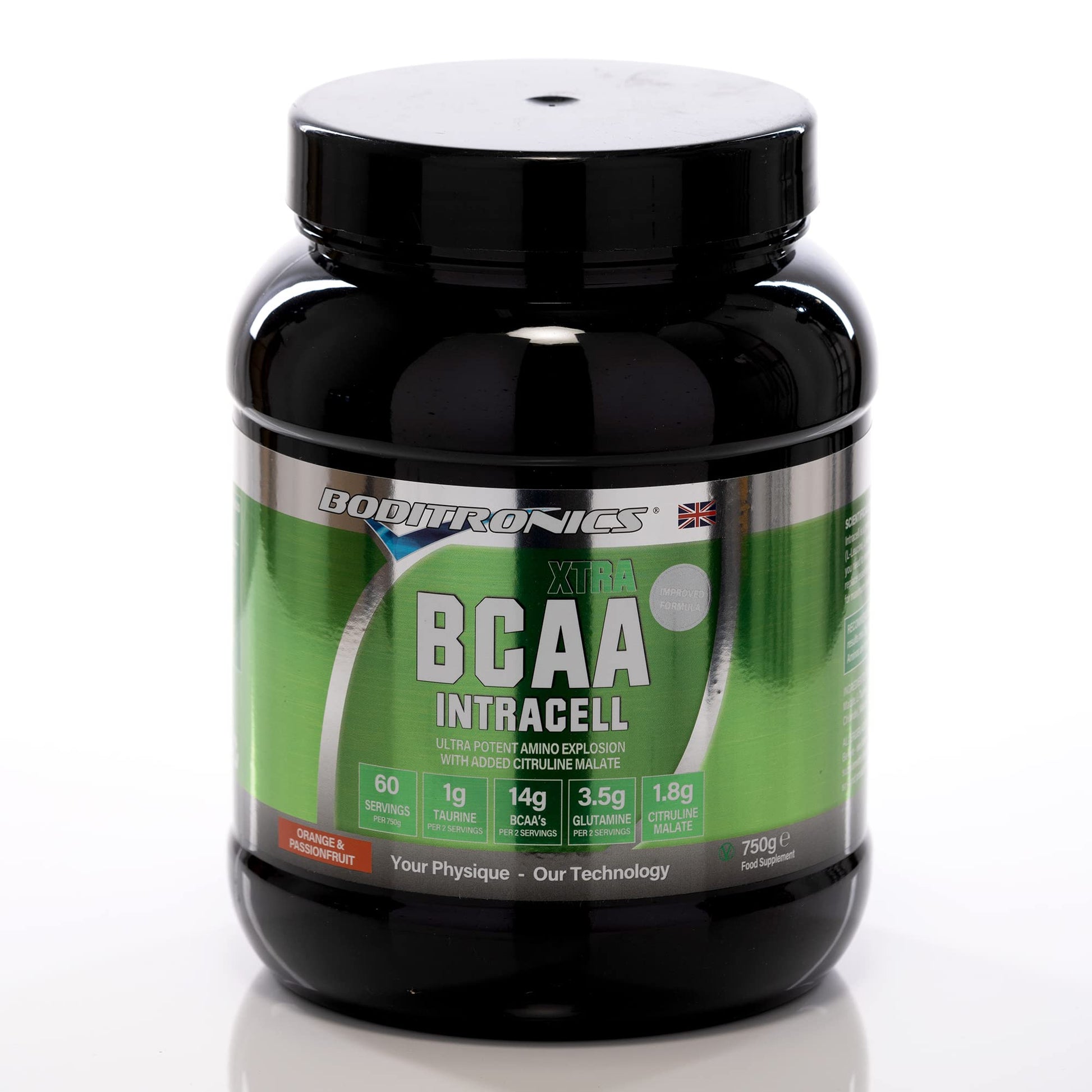 Boditronics BCAA Intracell Xtra Intra Workout Protein Powder, Branched Chain Amino Acid Supplement Boditronics