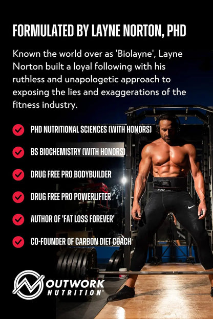 Outwork Nutrition Pre-Workout Supplement with Nootropics - Energy & Mental Focus Outwork Nutrition