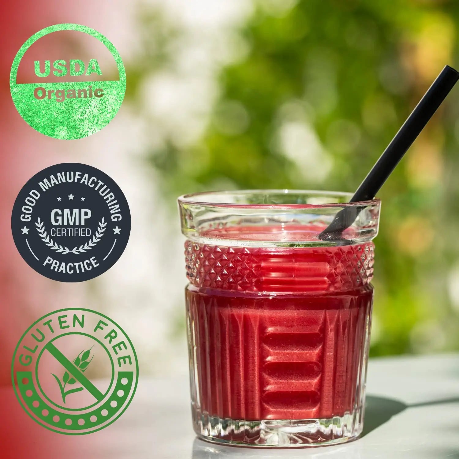 OPTIVIDA Nitric Oxide Beet Powder Organic | All Natural Beets Roots Supplements OPTIVIDA