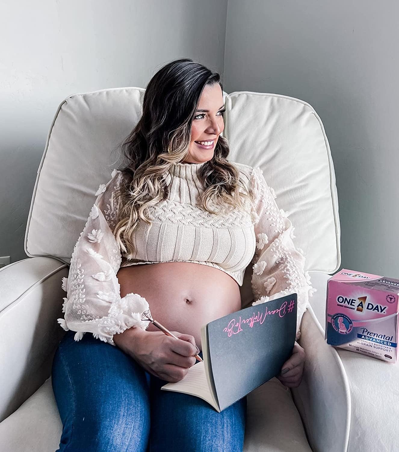 One A Day Women’s Prenatal Complete Multivitamin with Choline, Folic Acid, Omega-3 DHA & Iron Adventure Home