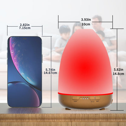 200ml Essential Oil Diffuser, Aromatherapy Diffuser,Enhanced Essential Oil Diffuser, Cool Mist Humidifier Lovegerger