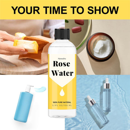 5.1 fl oz Rose Hydrosol for Face Hydrating Mist Hydration, 100% Pure Rose Water, Cleanses & Softens Skin, Promotes Healthy Skin Cell, Suitable for All Skin Types Hznxolrc buy supplements Au