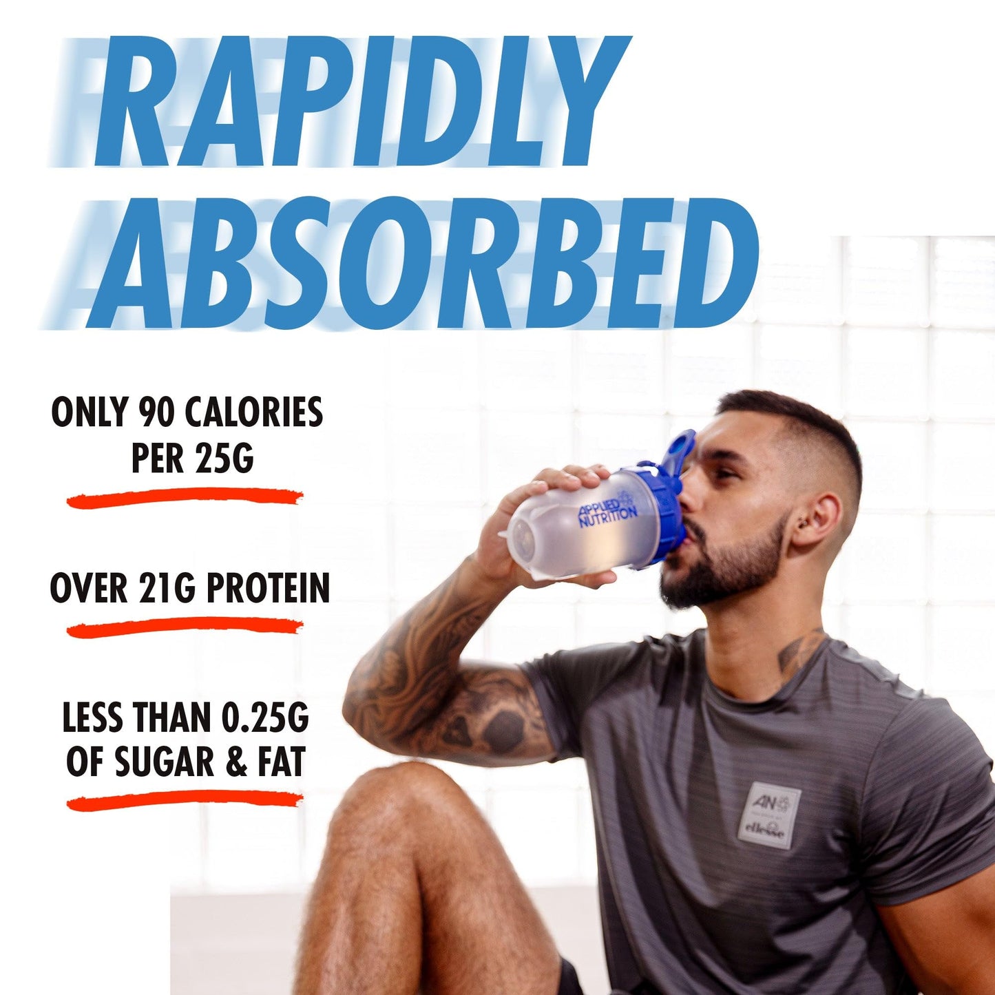 Applied Nutrition Clear Whey Isolate - Whey Protein Isolate, Refreshing High Protein Powder Applied Nutrition