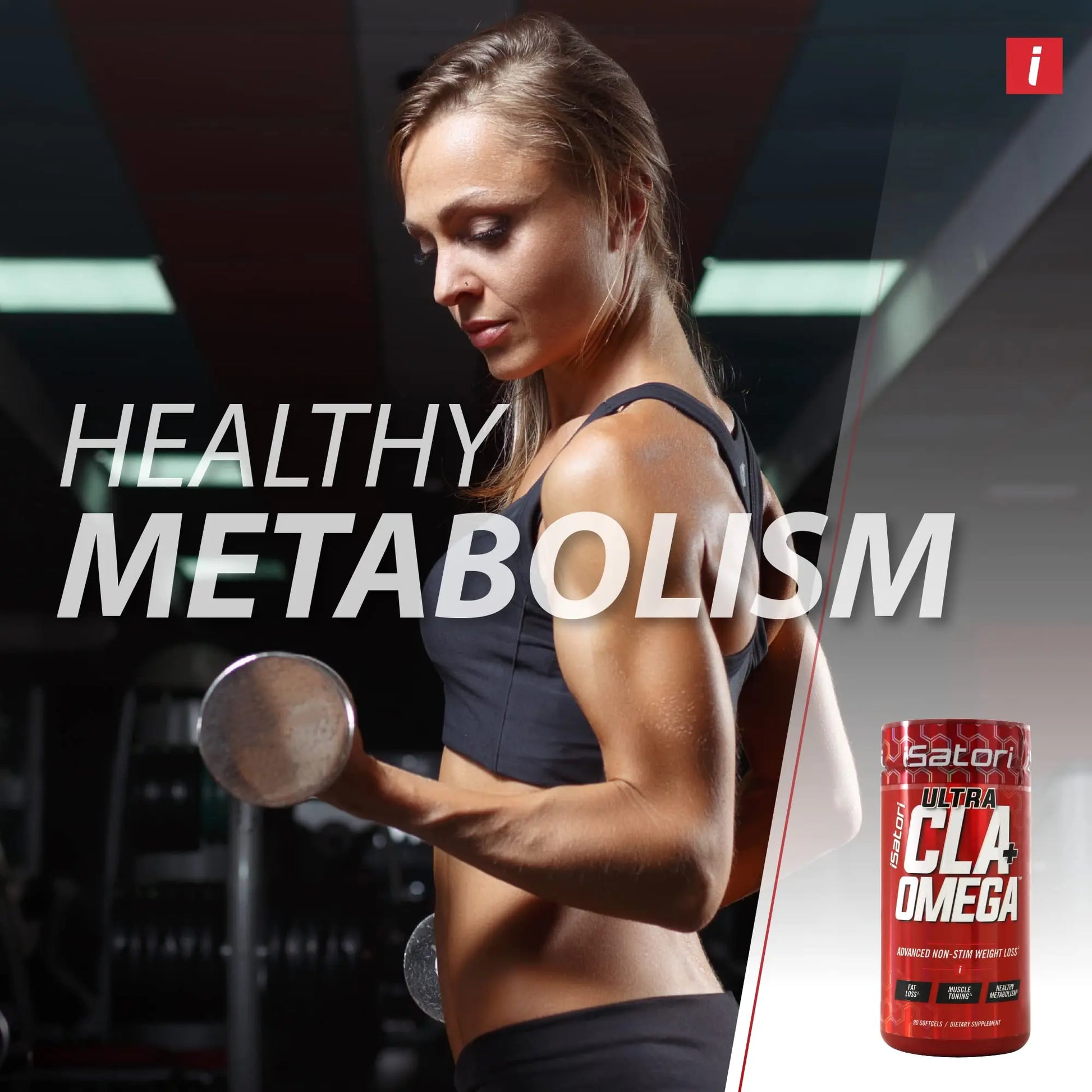 iSatori Bio-GRO Protein Synthesis Amplifier - Unflavored (60 Servings) & iSatori Ultra CLA iSatori