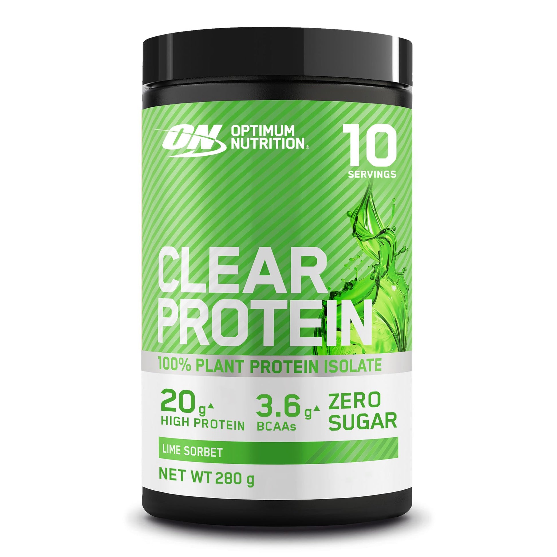 Optimum Nutrition Clear Protein 100% Plant Protein Isolate, Lime Sorbet Optimum Nutrition