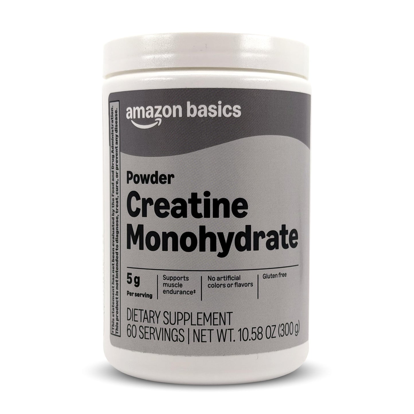 Amazon Basics Creatine Monohydrate Powder, 10.58 oz, 60 Servings Amazon BasicsBuy Supplements Australia