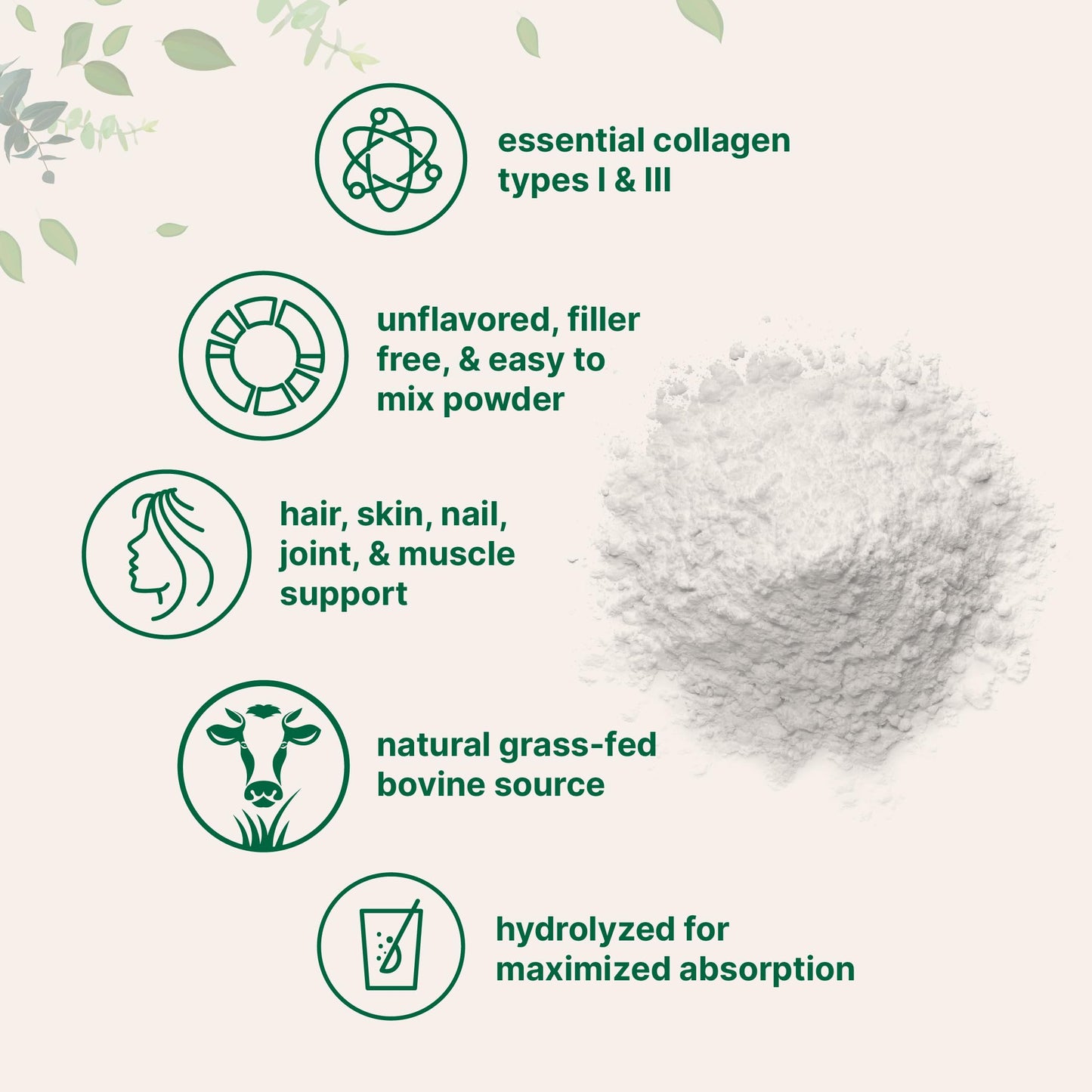 Micro Ingredients Hydrolyzed Collagen Peptides Powder, 1 lb | Type I & III Collagen for Women & Men | Unflavored Bovine Collagen Protein | Easy Dissolve, Paleo, Non-GMO Micro Ingredients buy supplements Au