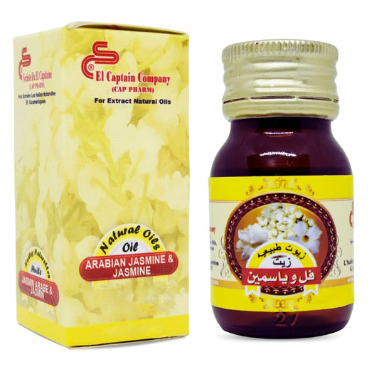 1 Pack Pure & Natural Jasmine Oil Cold Pressed El Captain Elcaptain Natural Concentrated Crude bonballoon