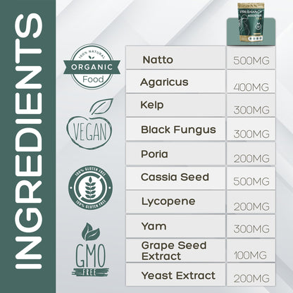 Pregnancy Booster Tea, organic tea to enhance fertility, hormonal balance, menstrual cycle regulation Erasilk