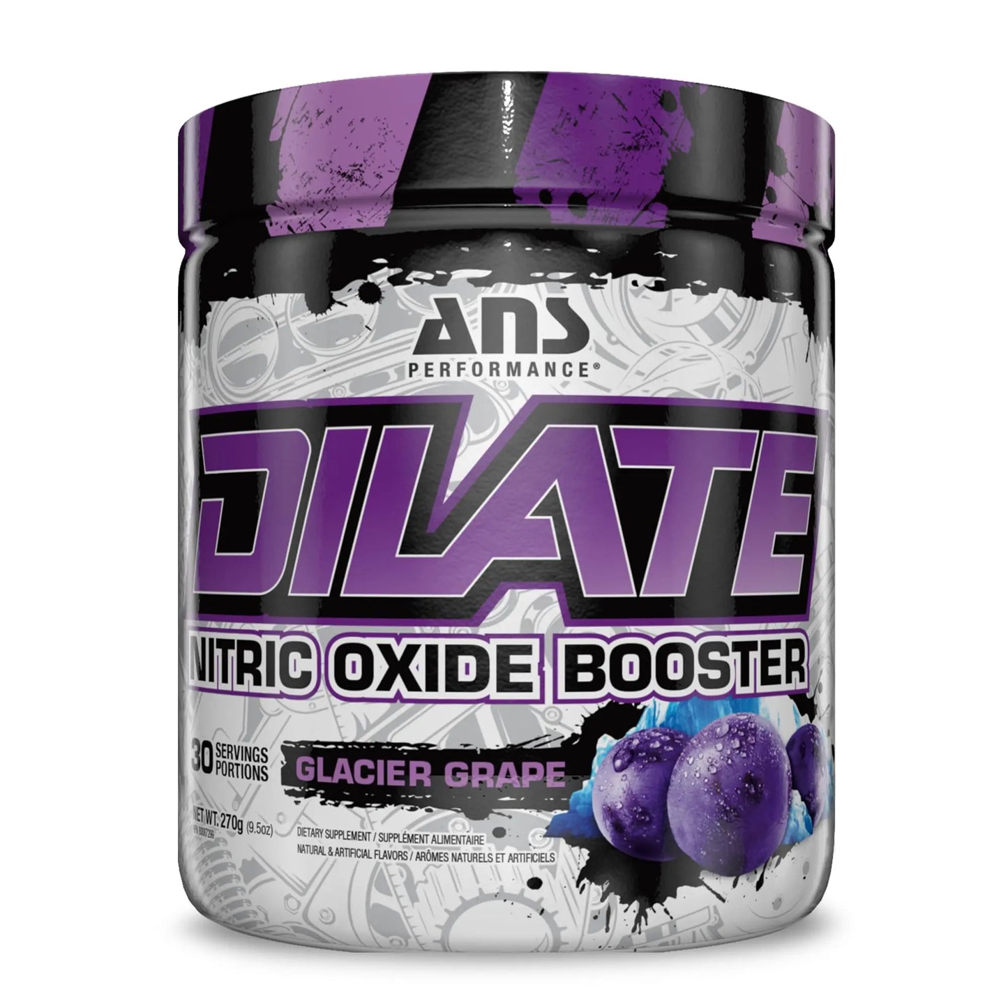 ANS Performance Dilate Pump PreWorkout Powder - Dietary Supplement - Maximizes ANS Performance