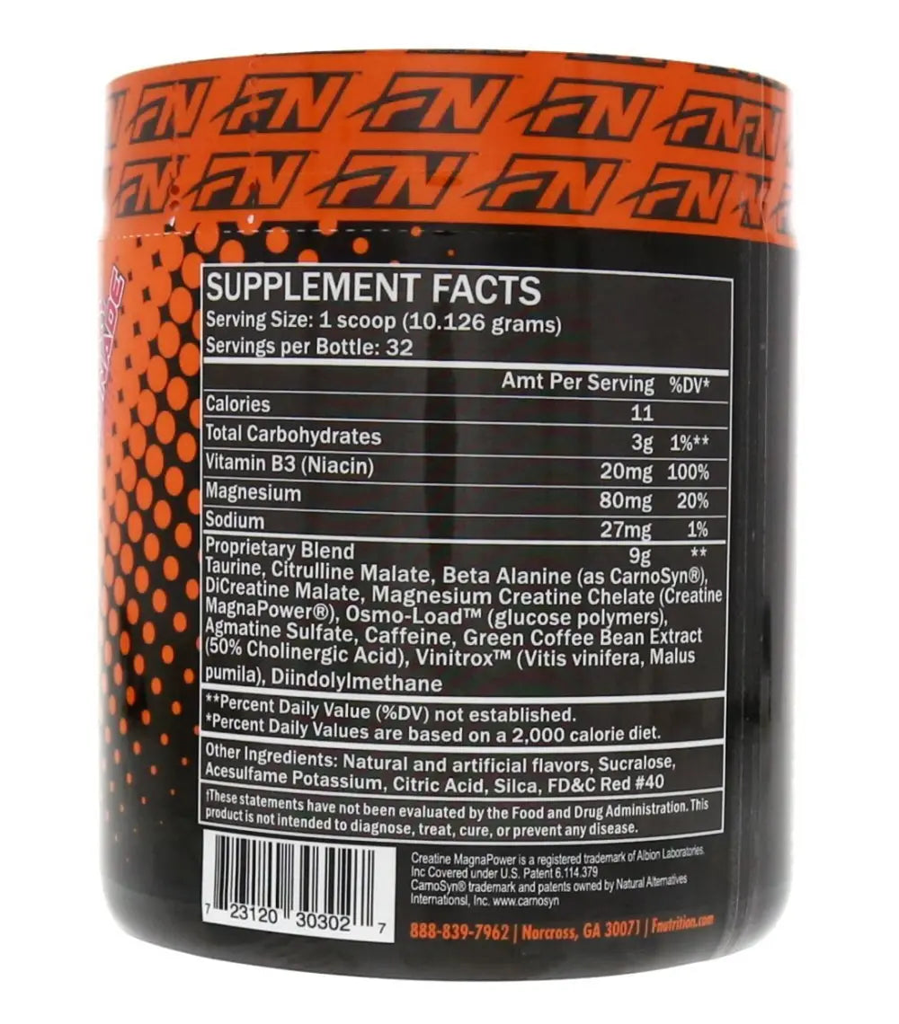 Formutech Nutrition Volatile Pre Workout, Cherry Lemonade, w/2 Forms of Creatine Formutech Nutrition