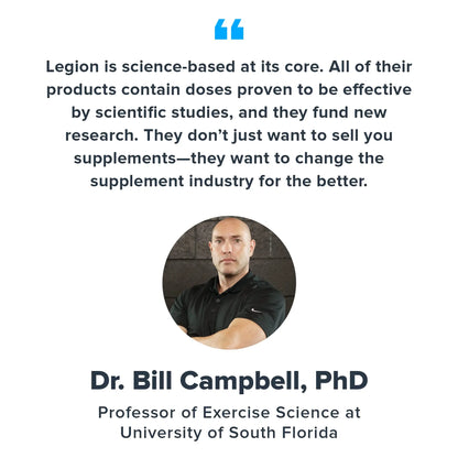 LEGION Pulse Pre Workout Supplement - All Natural Nitric Oxide Preworkout Drink to Boost LEGION