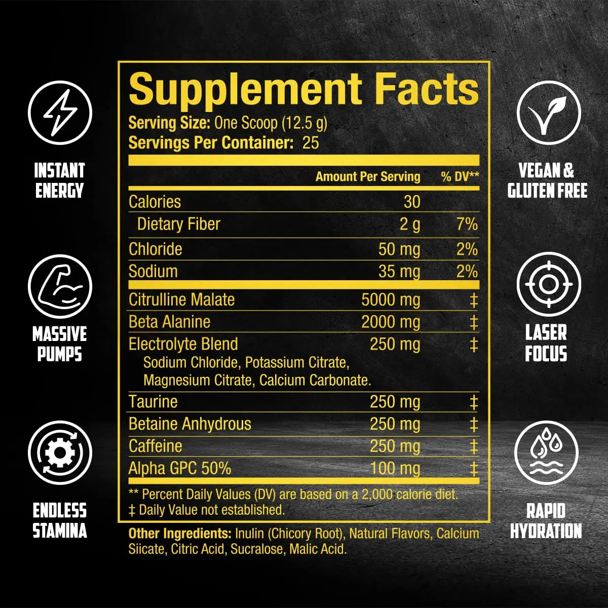 BALLISTIC Pre Workout | #1 New Pre Workout Powder w/ Nitric Oxide Booster, Electrolytes EPN Supplements