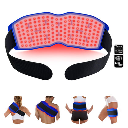 Yoveck Red Light Therapy Belt, Silicone Red Light Therapy Pad Near Infrared Light Therapy Yoveck