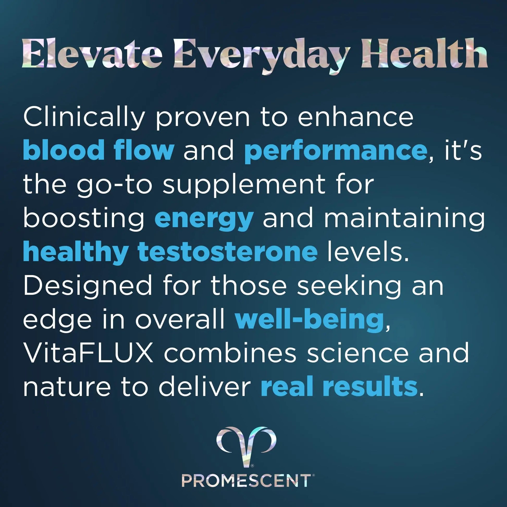 VitaFLUX Triple Power Nitric Oxide Supplement for Male Performance + VitaFLUX Women's Promescent