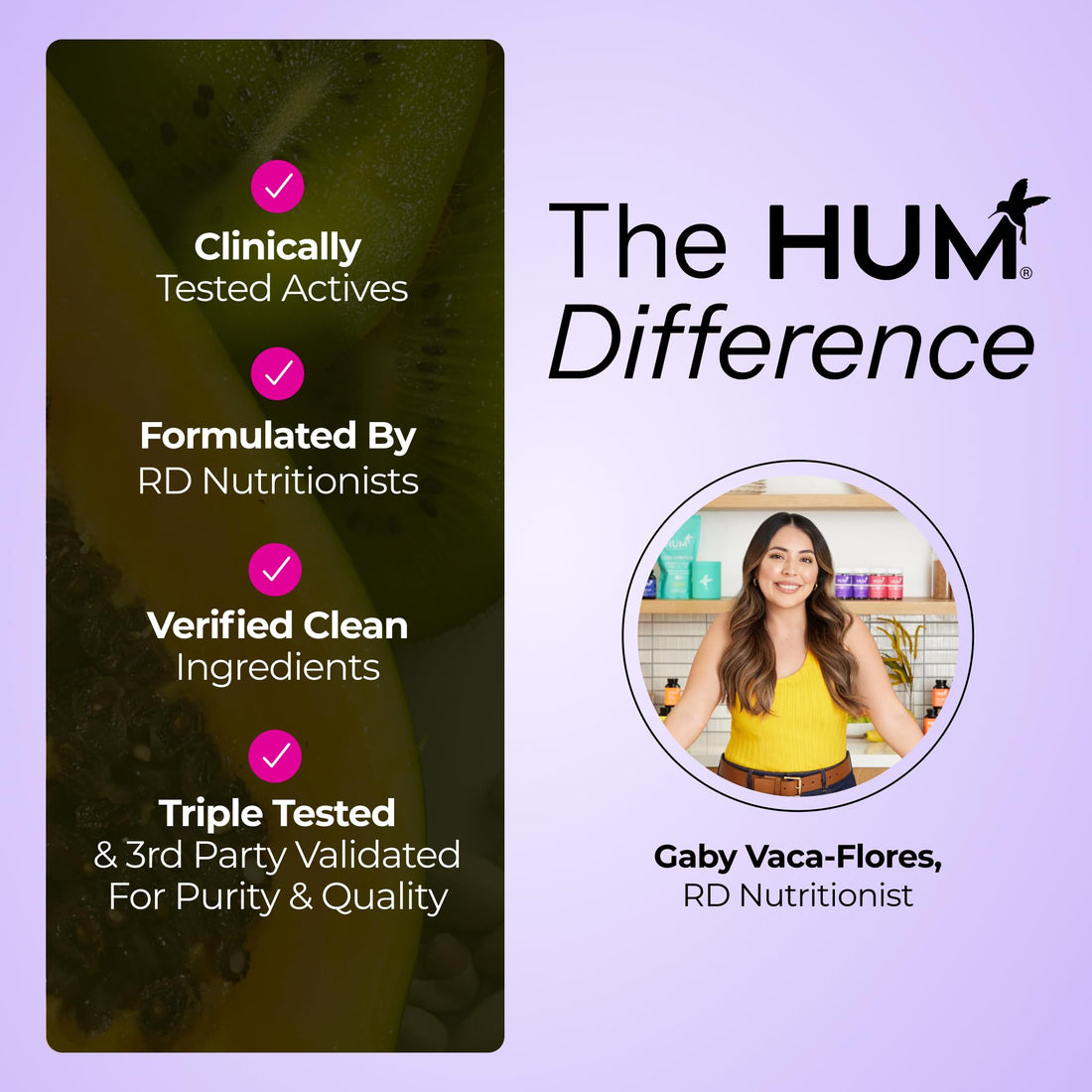 HUM Fan Club Menopause Probiotic Supplement, Estrogen Free Menopause Supplements for Women, Non Hormonal, Supports Energy & Hot Flashes, Grape Seed Extract & Siberian Rhubarb, 30 Vegan Capsules HUMBuy Supplements Australia