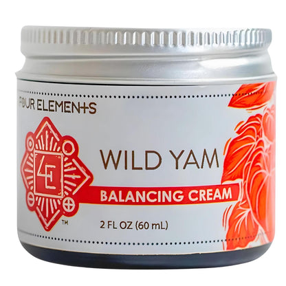 Four Elements 4E Wild Yam Organic Balancing Cream for Women -1st Place Winner Four Elements 4E