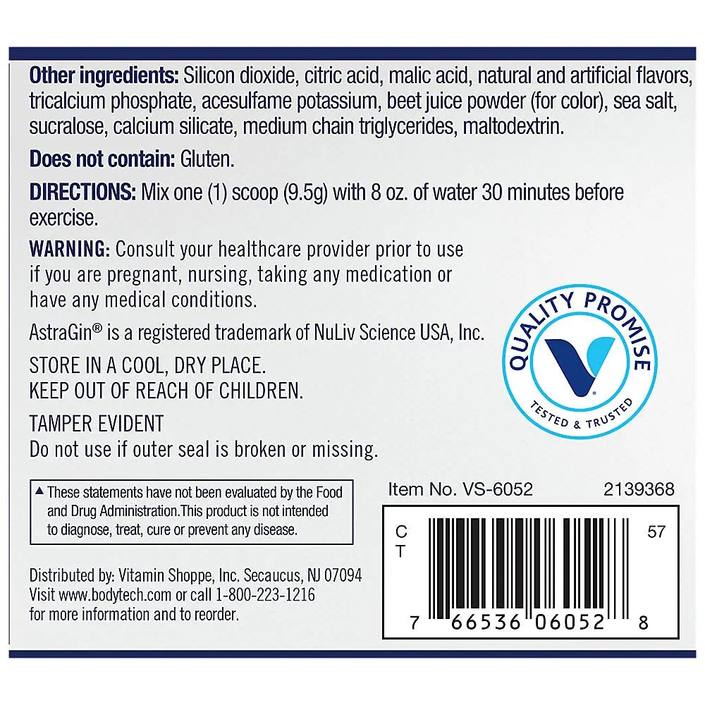 BodyTech Nitrulline Nitric Oxide Potentiator, Pumps Endurance to Help Energize Nourish BodyTech Elite