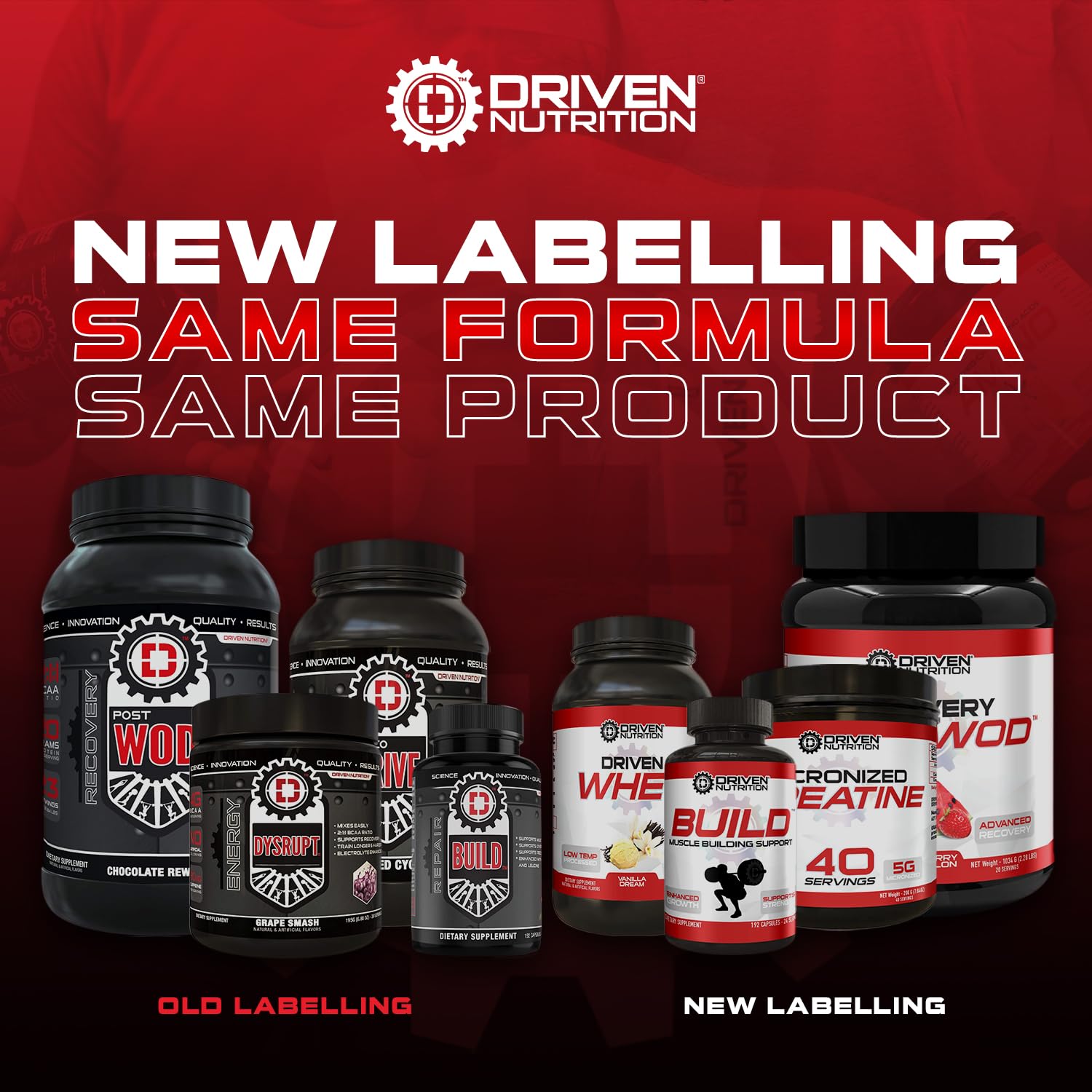 Driven WHEY- Grass Fed Whey Protein Powder: Delicious, Clean Protein Shake- Improve Driven NutritionBuy Supplements Australia