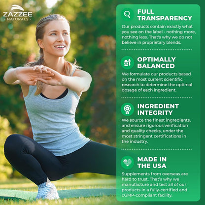 Zazzee USDA Organic Cranberry 25:1 Extract, 12,500 mg Strength, 100 Vegan Capsules Zazzee