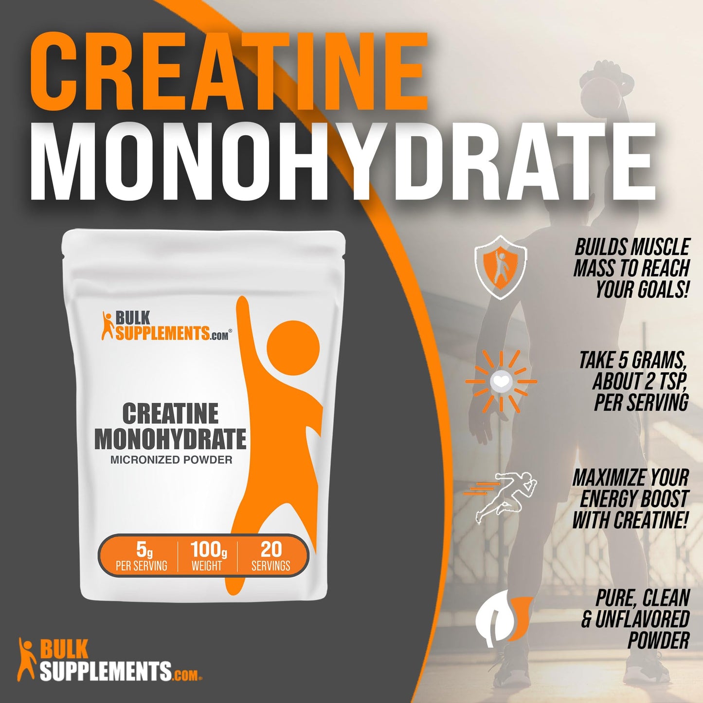 BULKSUPPLEMENTS.COM Creatine Monohydrate Powder - Micronized Creatine BULKSUPPLEMENTS.COMBuy Supplements Australia