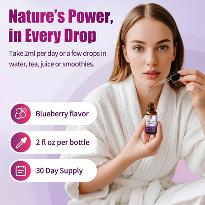 Lukaree Cortisol Supplements for Women, 10 in 1 Cortisol Reducer Detox with Ashwagandha, L-theanine, Kava Kava, Magnesium, Lower Cortisol, Mood, Focus, Sleep Support - 2 FL.OZ, Blueberry Flavor LukareeBuy Supplements Australia