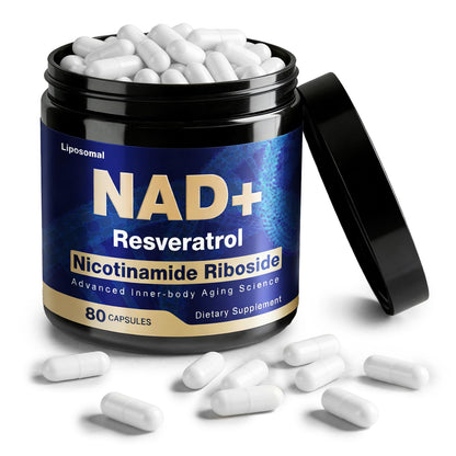 NLMUBR LUCKSIT NAD Supplement - NAD Nicotinamide Riboside Resveratrol 900mg, Liposomal NAD Supplements for Women and Men, Supports Cellular Energy, Anti-Aging, Brain & Muscle NLMUBR LUCKSITBuy Supplements Australia