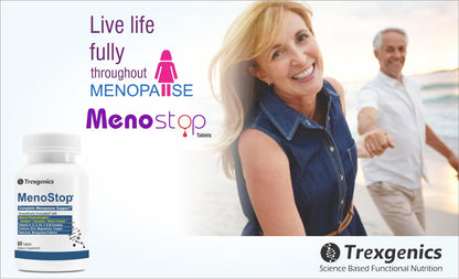 Trexgenics MENOSTOP Complete Menopause Support with Isoflavones Trexgenics