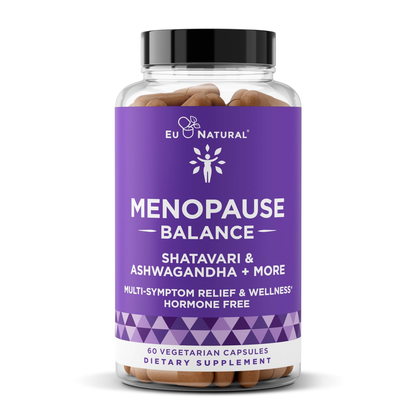 Premium Menopause Supplement for Women – Menopause Balance with Shatavari, Ashwagandha, L-Theanine & Holy Basil – Holistic Multi-Symptom Menopause Support & Hot Flash Relief – 60 Vegetarian Capsules Eu NaturalBuy Supplements Australia