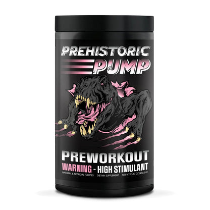 Natty Labs Prehistoric Pump Pre Workout - Preworkout Energy Supplement · 300mg Caffeine Natty Labs