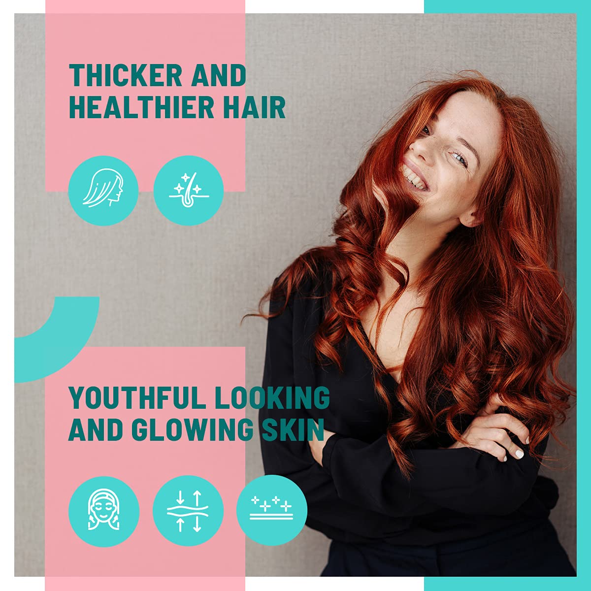 Advanced Collagen Generator with Vitamin C, BIOSIL Supplement for Women - Supports Healthy Hair BioSilBuy Supplements Australia