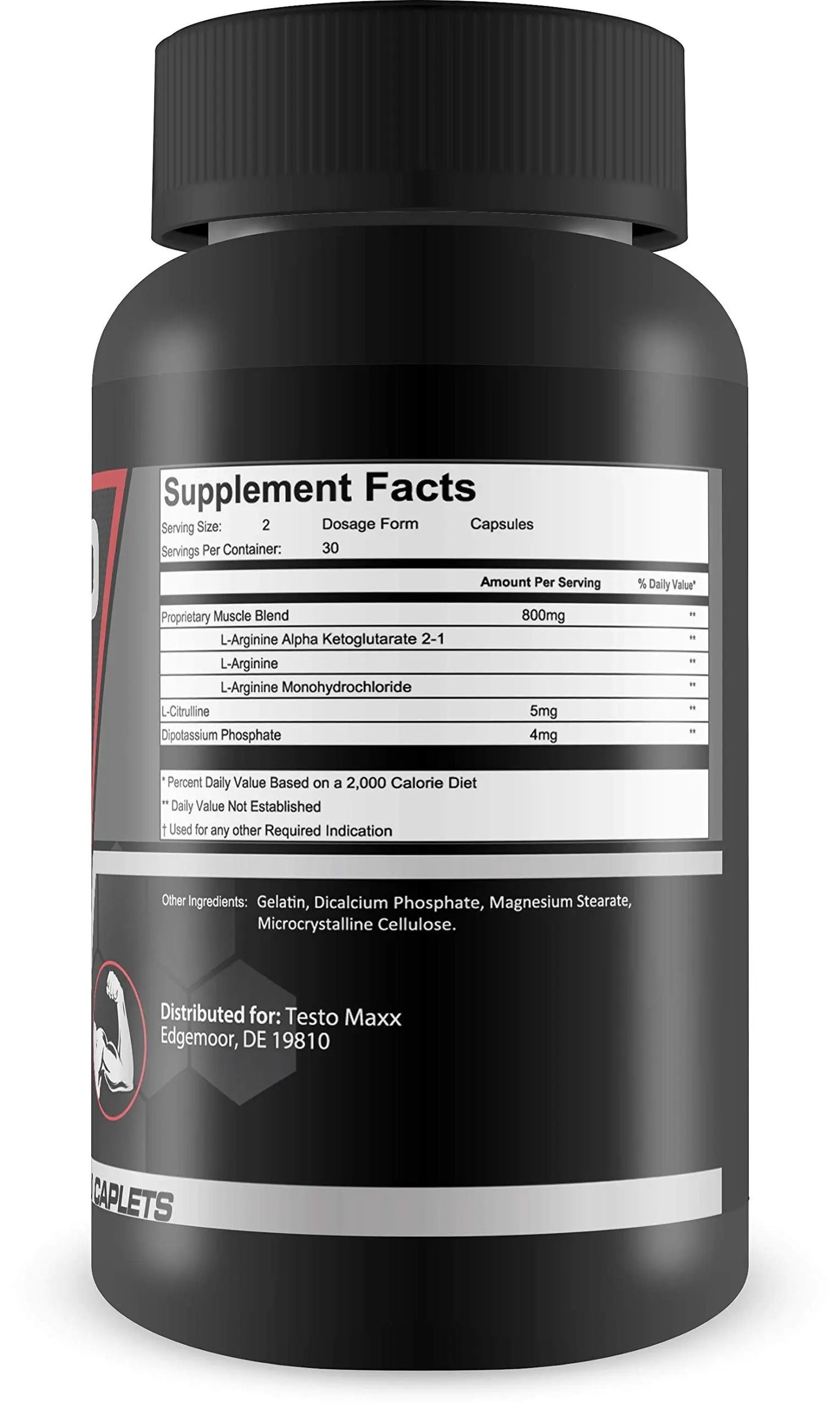 Prime X Nitro Max- Nitric Oxide Supplement - Premium Muscle Building Nitric Oxide Booster Prime X