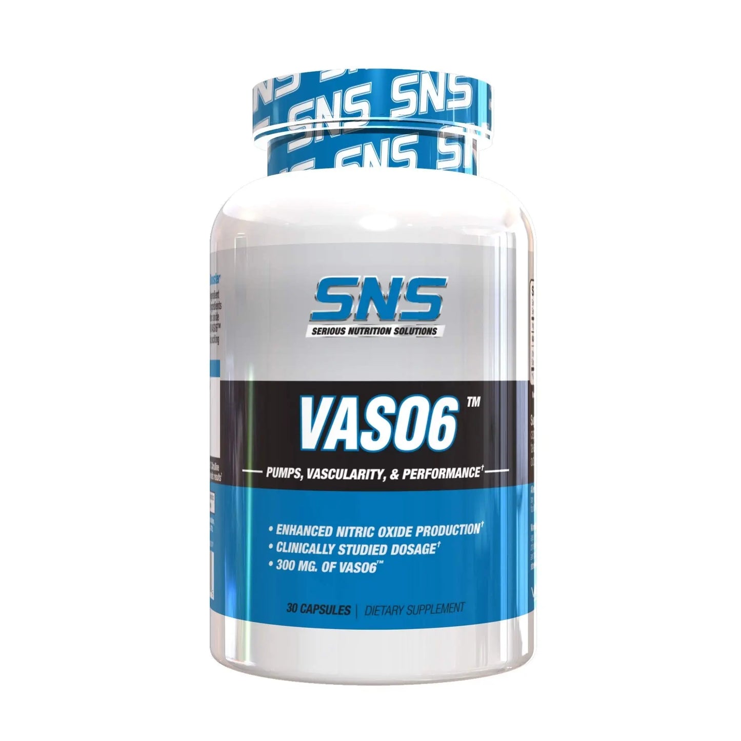 Serious Nutrition Solution Vas06, White, 30 Count Serious Nutrition Solution