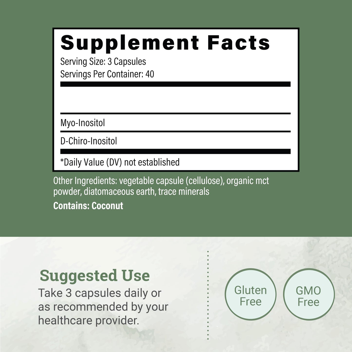 Earth Harmony Myo-Inositol & D-Chiro Inositol Supplement for Women, Ovarian & Hormone Balance for Women - Supports Normal Cycles, Fertility Supplement (120 Capsules) Earth Harmony NaturalsBuy Supplements Australia