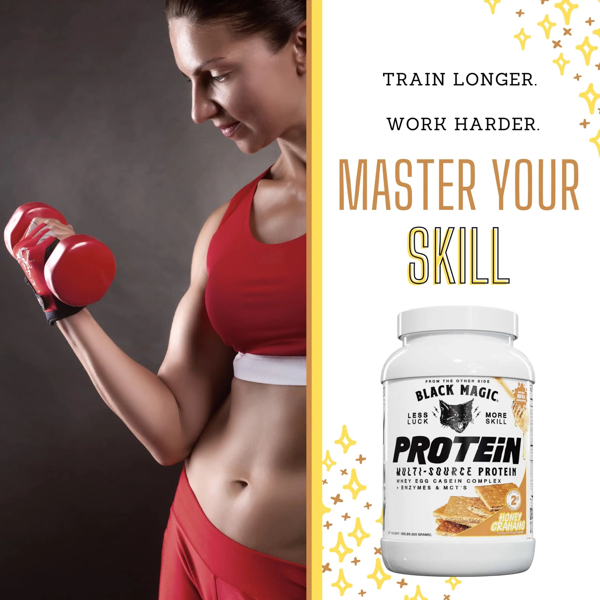 Worldwide Nutrition Bundle, 2 items: Black Magic Multi-Source Protein Powder - Whey Worldwide Nutrition