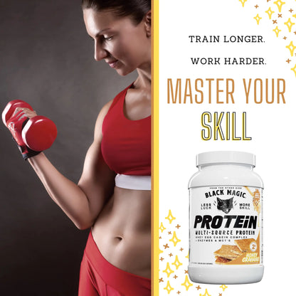 Worldwide Nutrition Bundle, 2 items: Black Magic Multi-Source Protein Powder - Whey Worldwide Nutrition