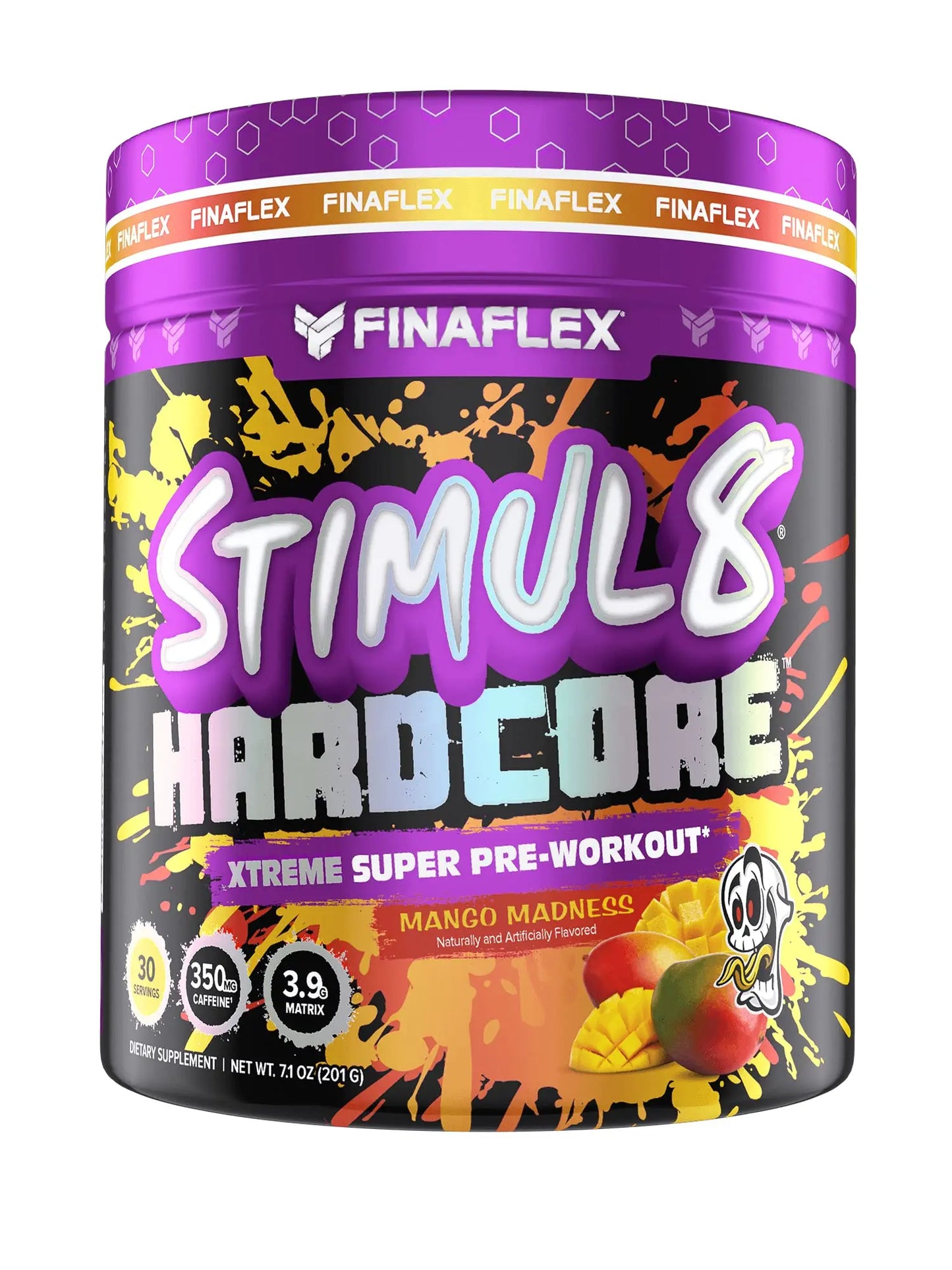 FINAFLEX STIMUL8 Hardcore, Mango Madness - Extreme Energy, Strength & Endurance FINAFLEX