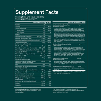 AG1 Greens Powder Refill Pouch – 75 Vitamins, Multivitamin & Probiotic | Gut Health Support | Vegan, Keto, Gluten Free | Athletic Greens Supplement - Pouch Only, Classic Formula AG1 buy supplements Au