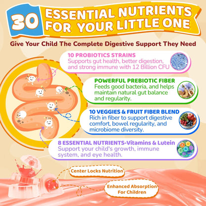 NEVISS Multivitamin for Men & Probiotics for Kids Teen + Veggie & Fruit Fiber Gummies NEVISSBuy Supplements Australia