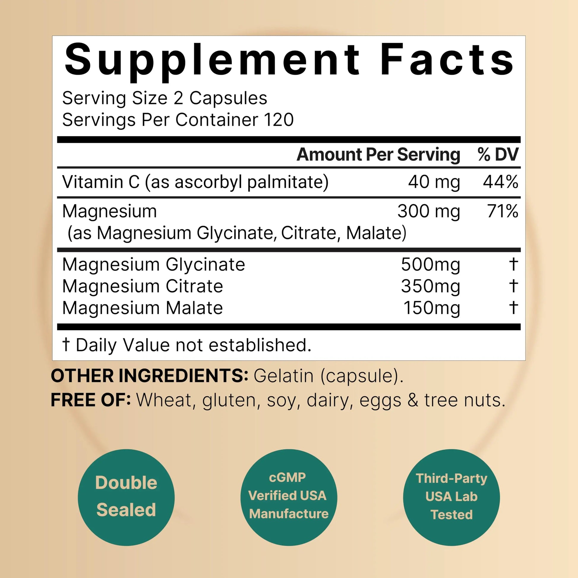 NatureBell Magnesium Complex for Women & Men 1,000mg Per Serving – 240 Capsules – Triple Magnesium Complex with Glycinate, Citrate & Malate – Chelated & Purified – Non‑GMO, Filler Free NatureBell buy supplements Au