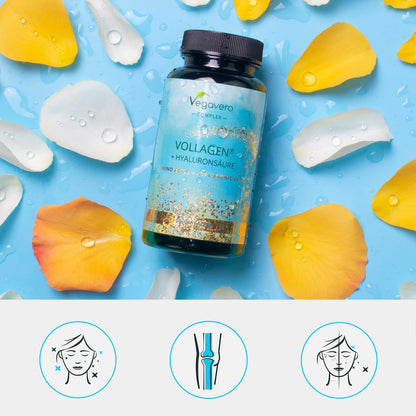 Vegavero Vegan Collagen Complex + Hyaluronic Acid | NO Additives | Vegan Collagen Powder Vollagen VegaveroBuy Supplements Australia