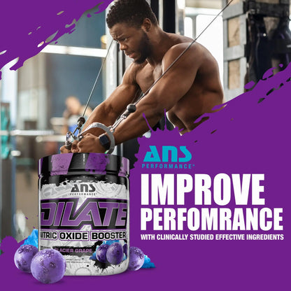 ANS Performance Dilate Pump PreWorkout Powder - Dietary Supplement - Maximizes ANS Performance