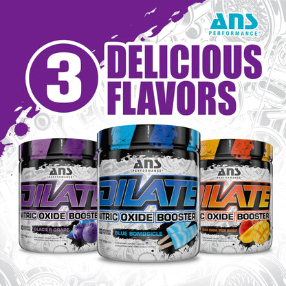 ANS Performance Dilate Pump PreWorkout Powder - Dietary Supplement - Maximizes ANS Performance