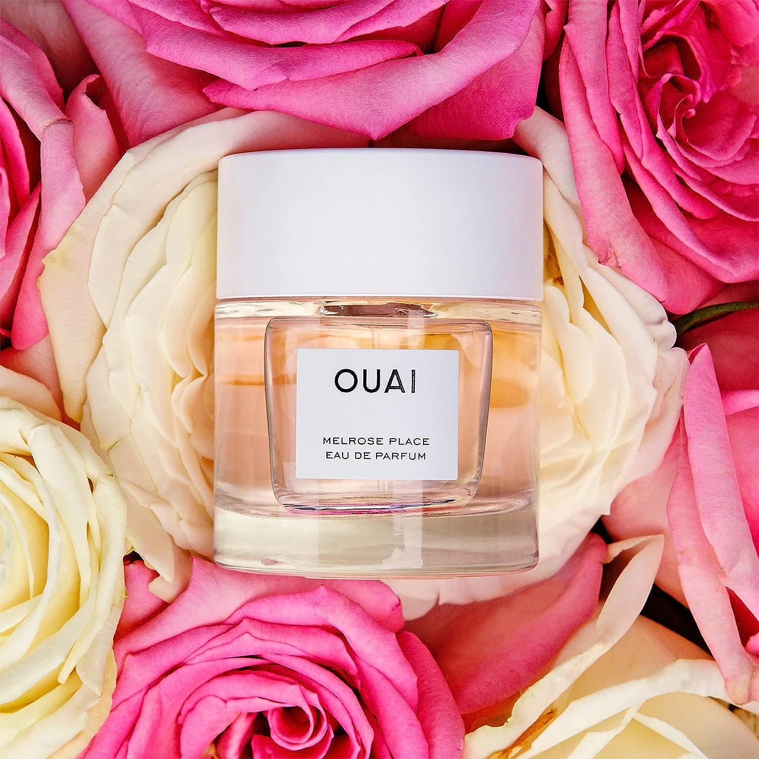 OUAI Melrose Place Eau de Parfum - Elegant Womens Perfume for Everyday Wear - Fresh Floral Scent has Notes of Champagne, Bergamot and Rose with Delicate Hints of Cedarwood and Lychee (1.7 Oz) OUAIBuy Supplements Australia