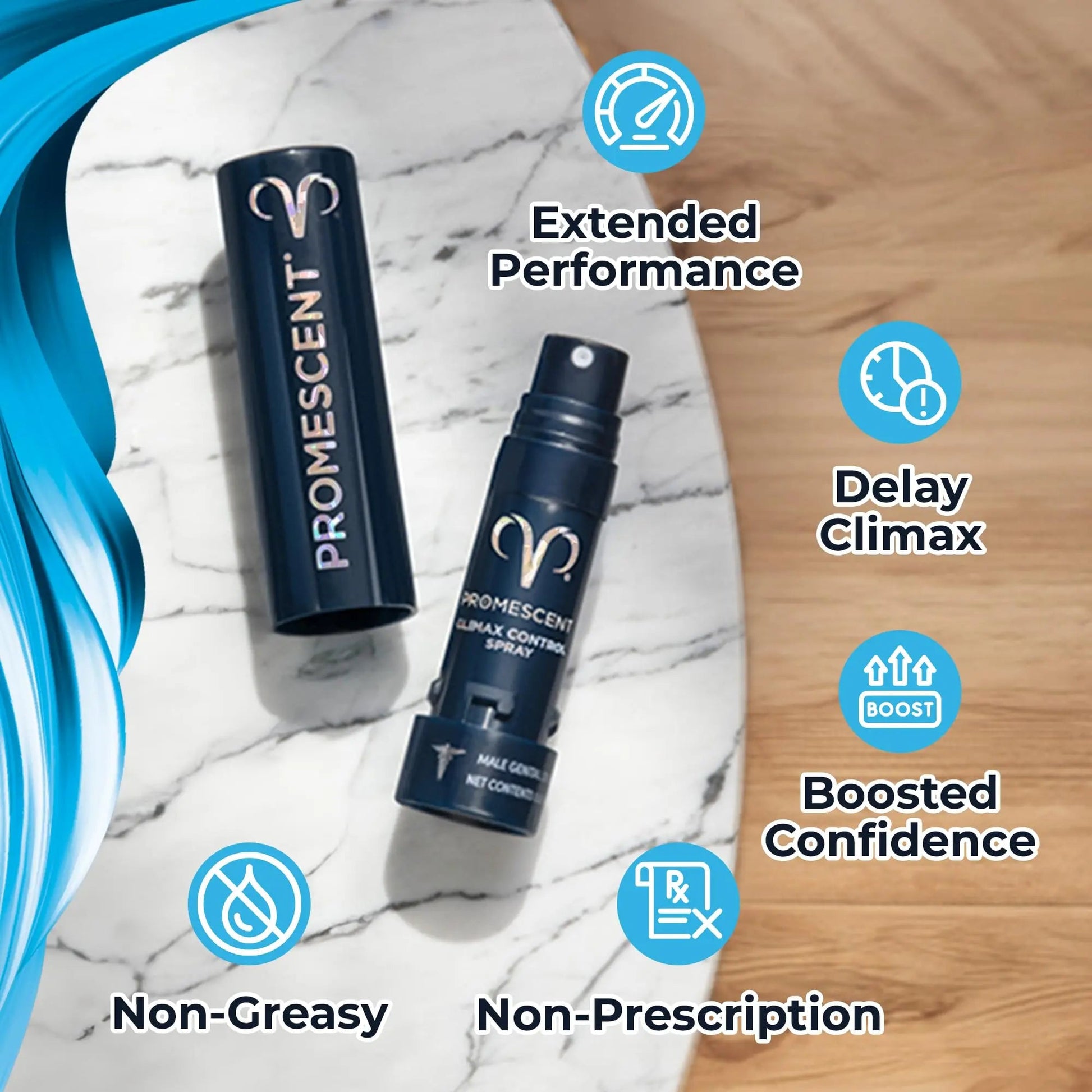Promescent Desensitizing Delay Spray for Men Clinically Proven to Help You Last Longer in Bed - Better Maximized Sensation + Prolonged Climax for Him,7.4ml Promescent buy supplements Au