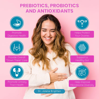 Dr. Brighten Prenatal Plus and Probiotic Dietary Supplements Bundle - Non-GMO, Vegan Dr. Brighten