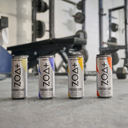 ZOA+ Pre-Workout Sugar-Free Energy Drink, Pineapple Passionfruit - Zero Sugar ZOA