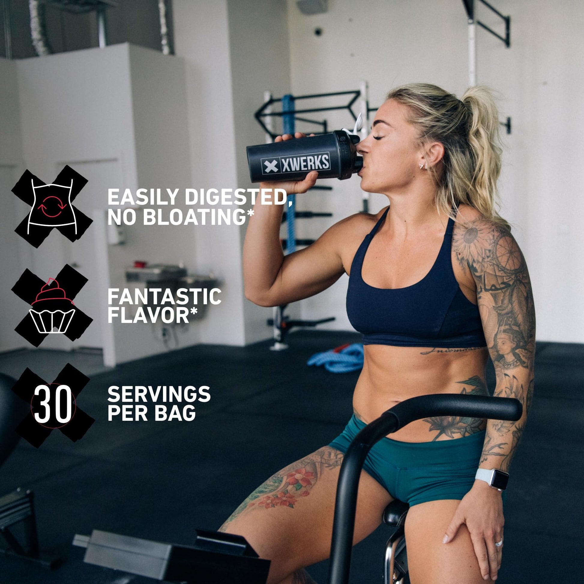 Xwerks Grow 100% New Zealand Grass-Fed Whey Protein - 25g of Pure Isolate Protein Xwerks