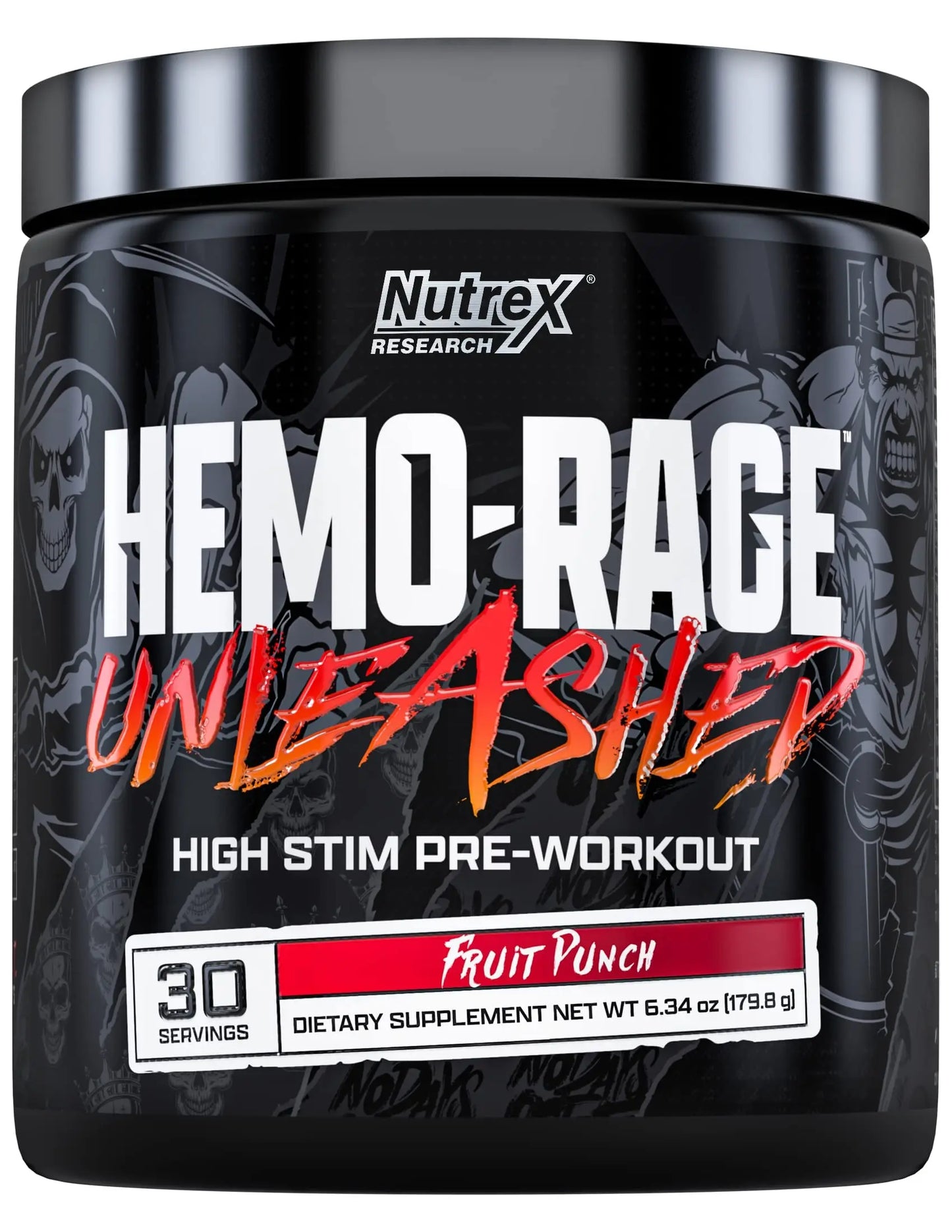 Nutrex Research Hemo-Rage Extreme High Stim Pre Workout Powder | Insane Lasting Energy Nutrex Research